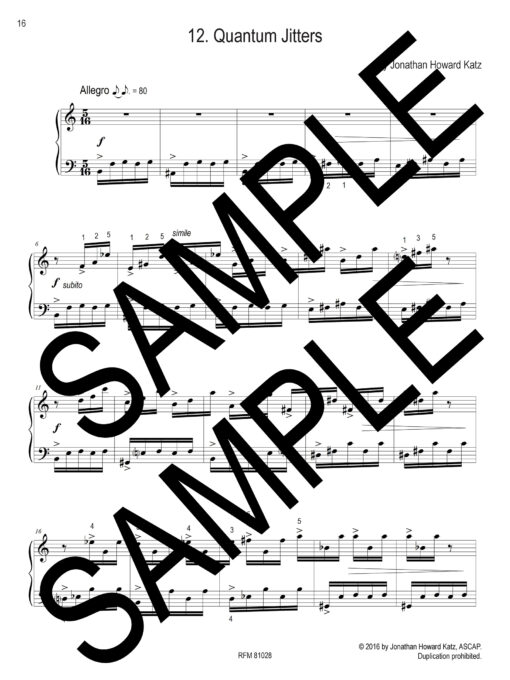 Rhythmic Studies, Book I - Image 5