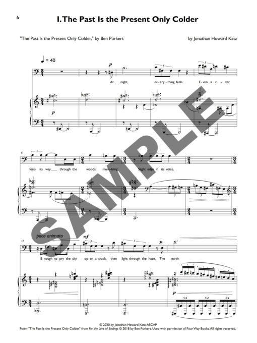 The Water Around Our Lives (baritone version) - Image 2